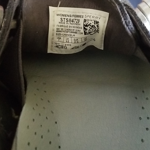 Sperry Vida Brushed Silver Metallic Boat Shoes - Picture 15 of 15